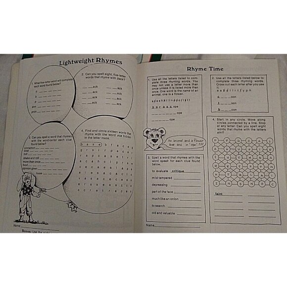 Homeschool Lot Grade 4 to 8 Workbook Spelling Reading Resource Thinkercises - Picture 5 of 9
